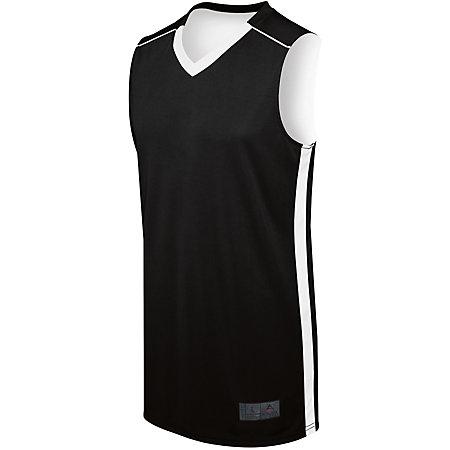 reversible jersey black and white