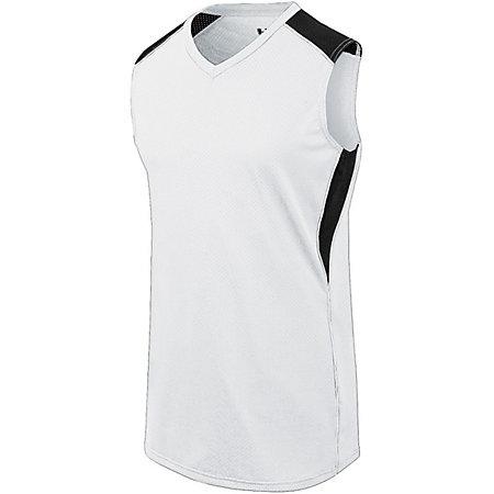 white softball jersey