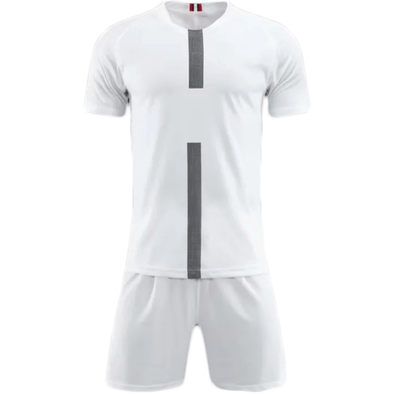 plain white soccer jersey
