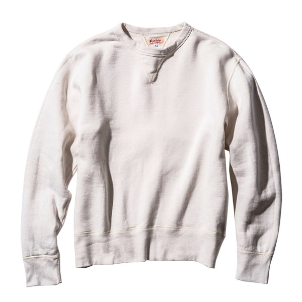 The Real McCoy's - 10 Oz loopwheeled Milk Crewneck Sweatshirt – Miloh Shop