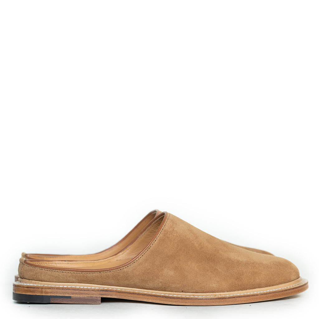 Anise Calf Suede Mule Slipper 2010 Last 