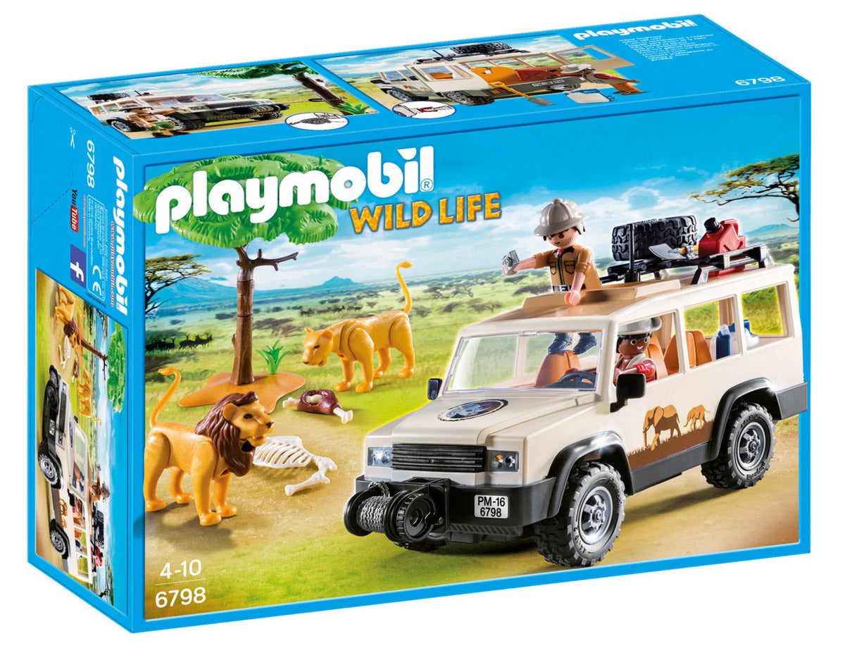 playmobil wildlife ranger station