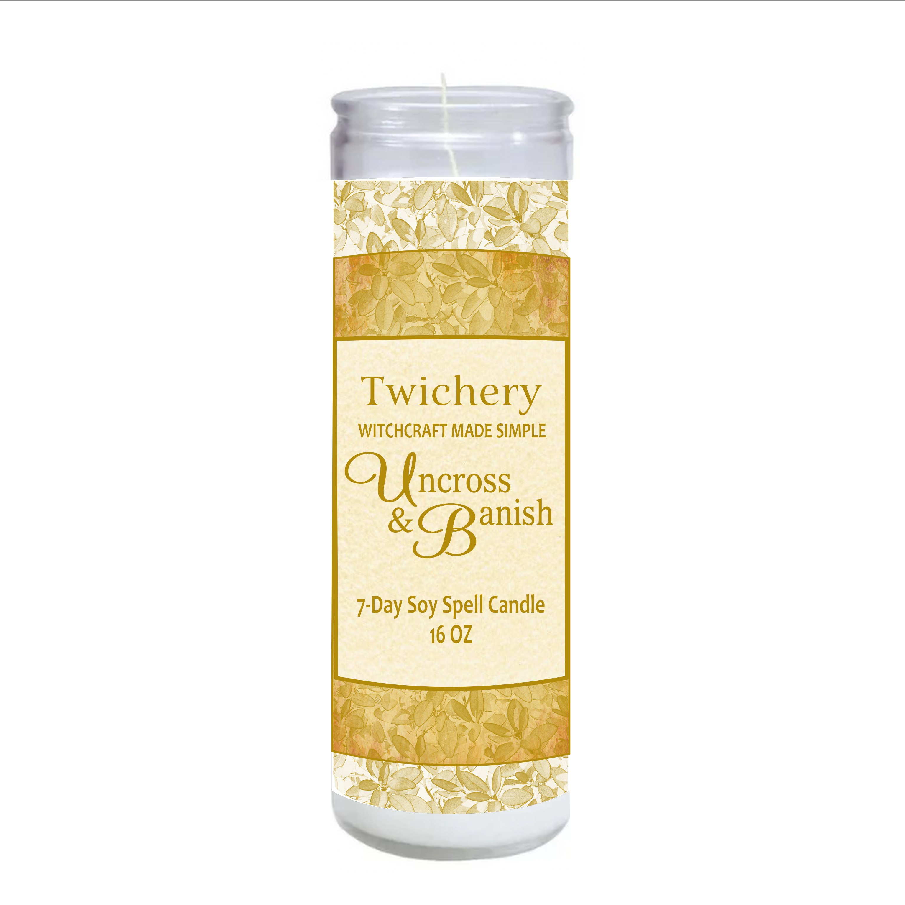 Uncross & Banish 7-Day Spell Candle