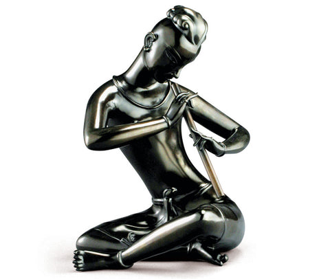 Musical Rhythm bronze sculpture by Khien Yimsiri