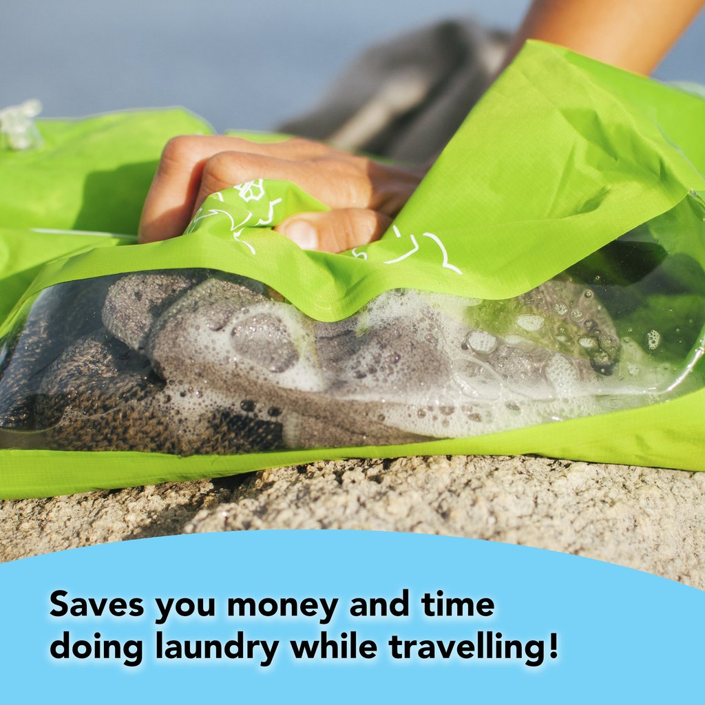 スクラバウォッシュバッグは世界最小の洗濯機。荷物を減らしたい旅行やキャンプの必需品。 | スクラバウォッシュバッグ オフィシャルサイト
