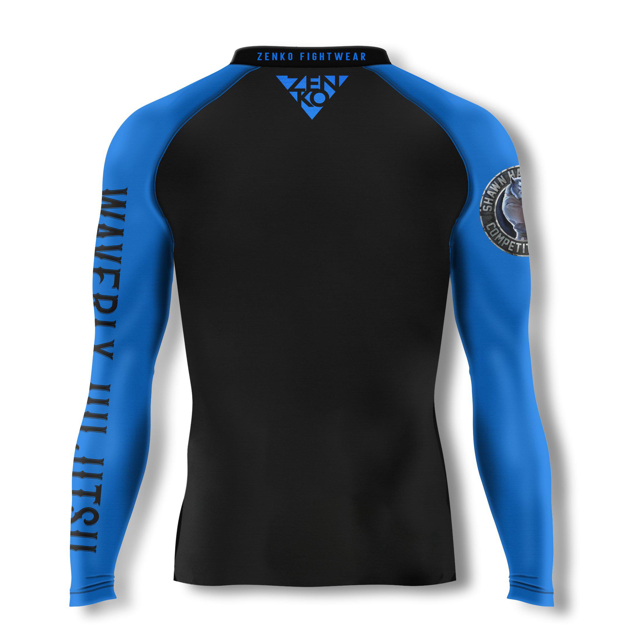 Waverly Jiu Jitsu Long Sleeve Rashguard – ZENKO FIGHTWEAR™