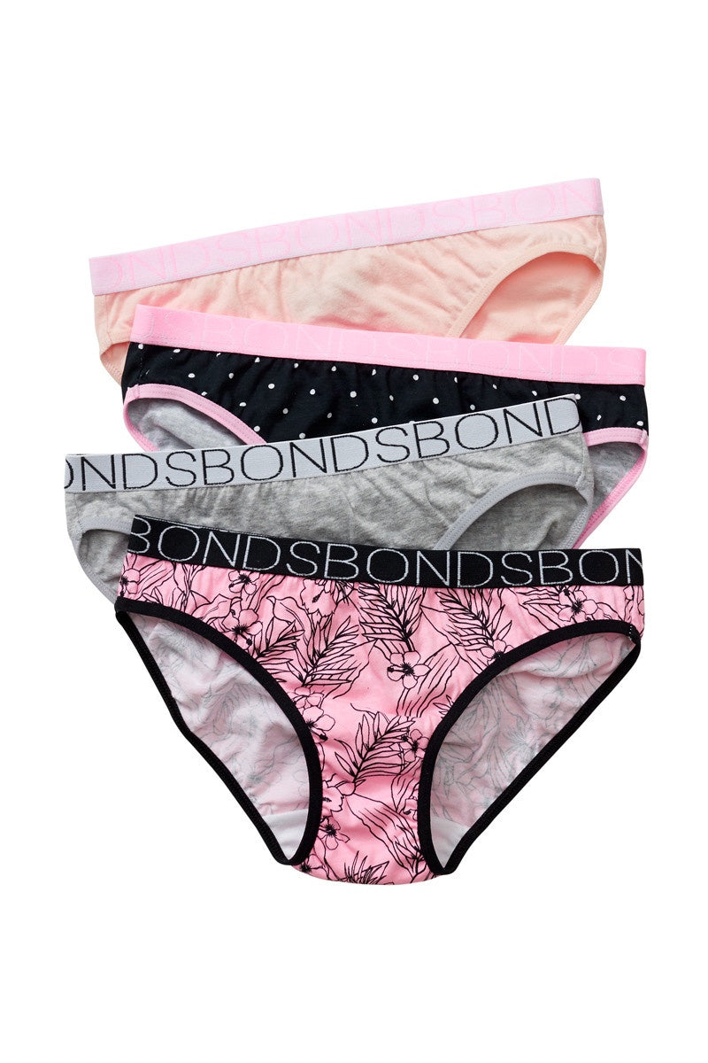 Bonds Basics Cottontails Full Brief WW1M13 White Womens Underwear