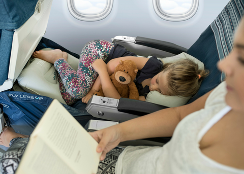 flight leg pillow