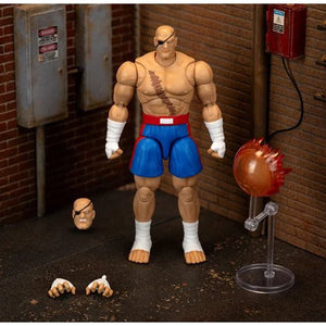 Ultra Street Fighter II Sagat 6-Inch Scale Deluxe AF BY JADA TOYS - 219 Collectibles