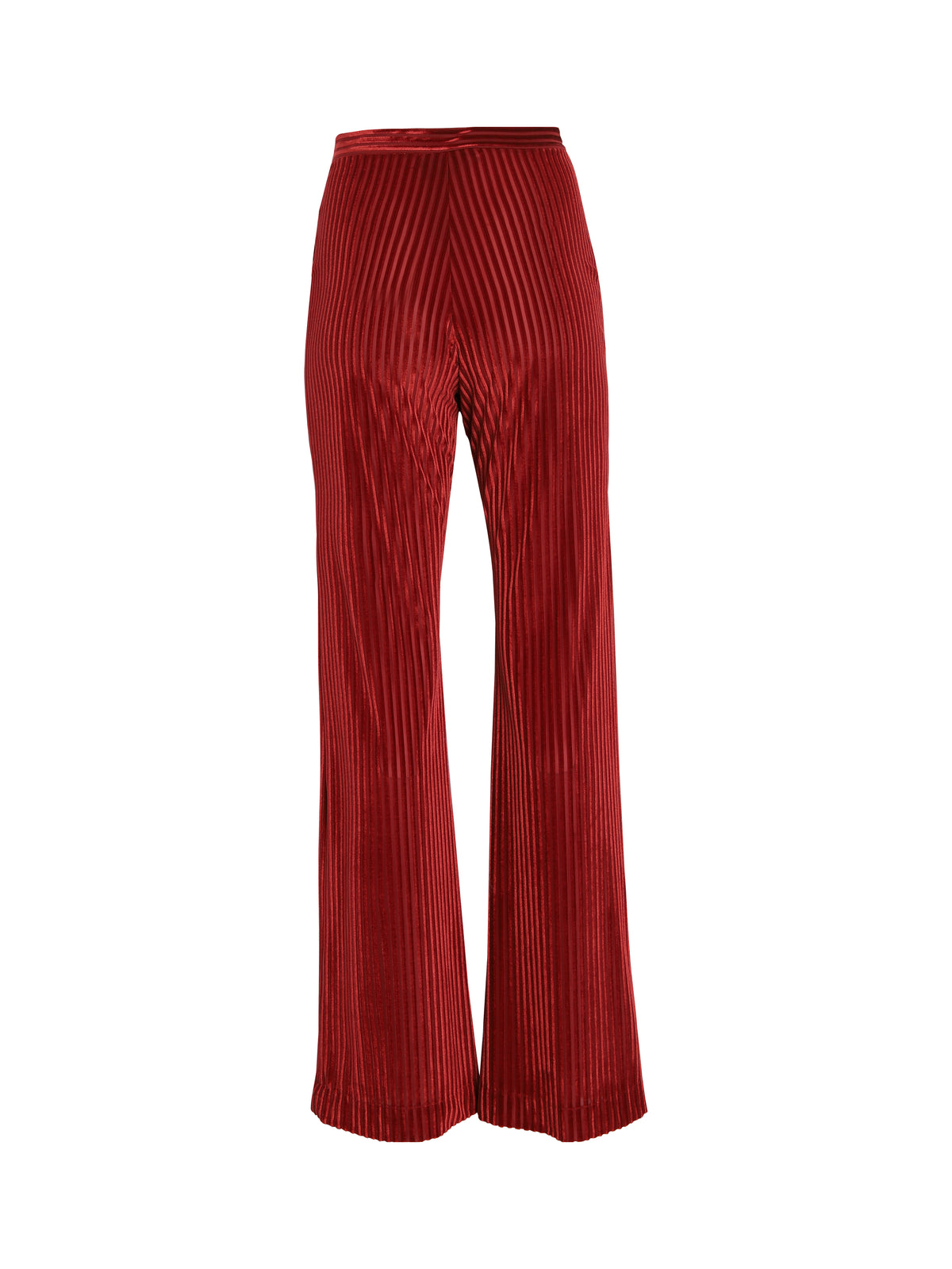 velvet red pants