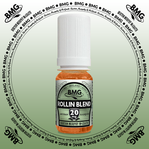 BMG eJuice, tobacco flavoured with 20mg nicotine.