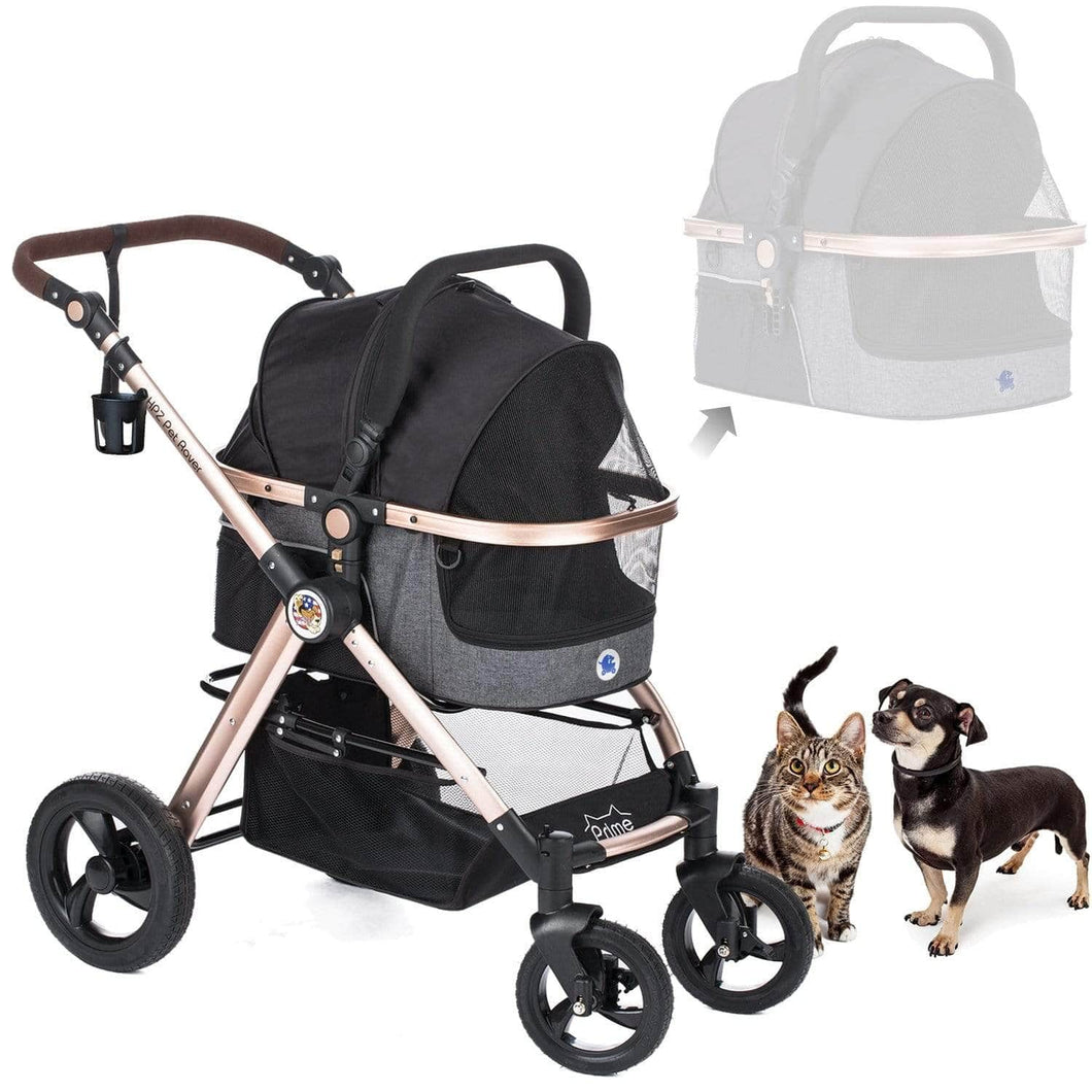 baby pram with dog compartment