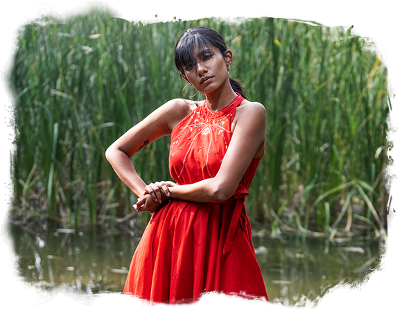 BIBA Women's Red Cotton Straight Printed Dress : Amazon.in: Fashion