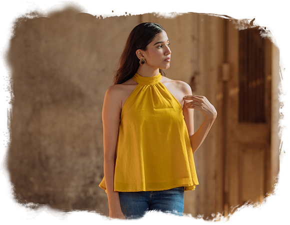  Hand Embroidered Pure Cotton Tops For Women Online