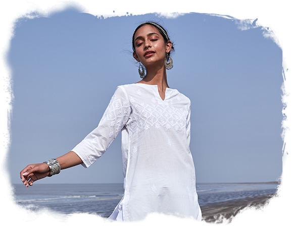 Chikankari Kurta For Women Online