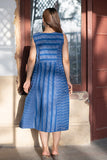 Creative Bee 'AIRY' Handwoven Ikat Cotton Sleeveless Dress