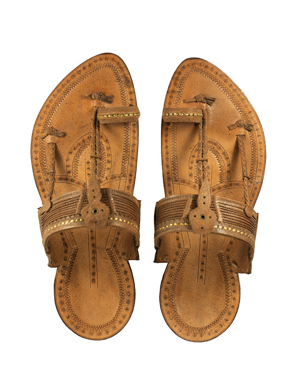 shree leather gents chappal