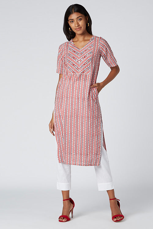 okhai long kurta sale