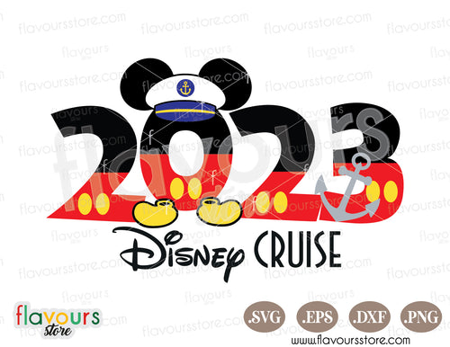 2023 Family Cruise, Mickey Pirate Ears SVG Cut Files – FlavoursStore