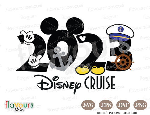 2023 Family Cruise, Mickey Pirate Ears SVG Cut Files – FlavoursStore