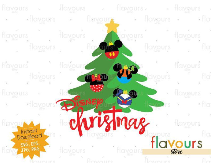 Download Disney Christmas Tree Svg Cut File Flavoursstore PSD Mockup Templates