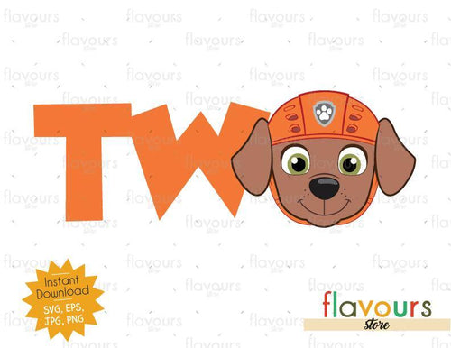 Zuma PAW Patrol - PNG - Instant Digital Download