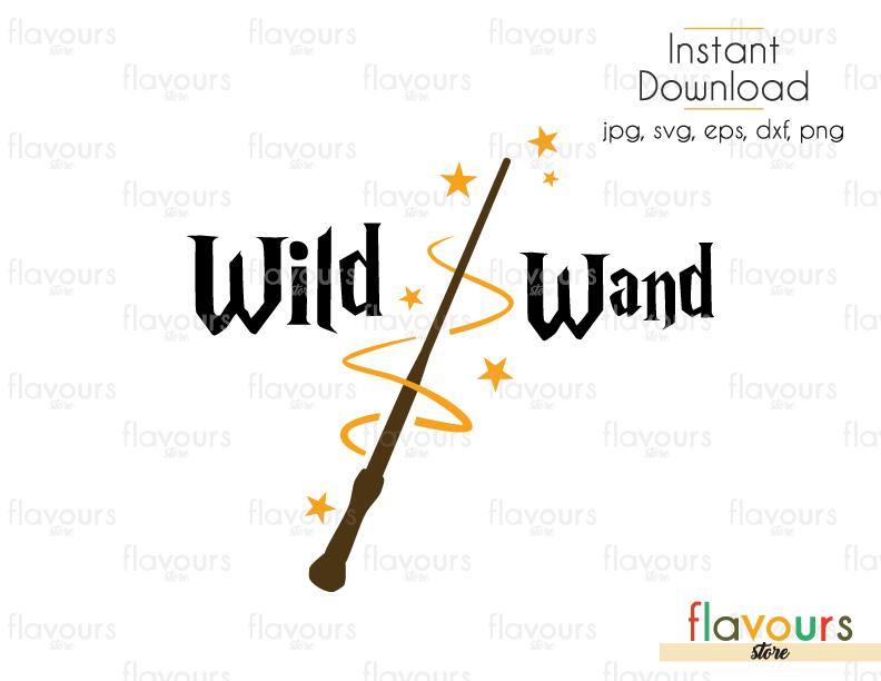 Wild Wand Harry Potter Svg Cut Files Flavoursstore