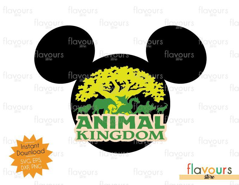 Animal Kingdom Mickey Ears - SVG Cut File – FlavoursStore