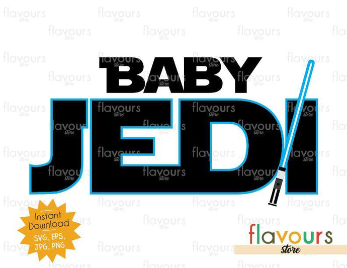 Download Baby Jedi Star Wars Cuttable Design Files Flavoursstore