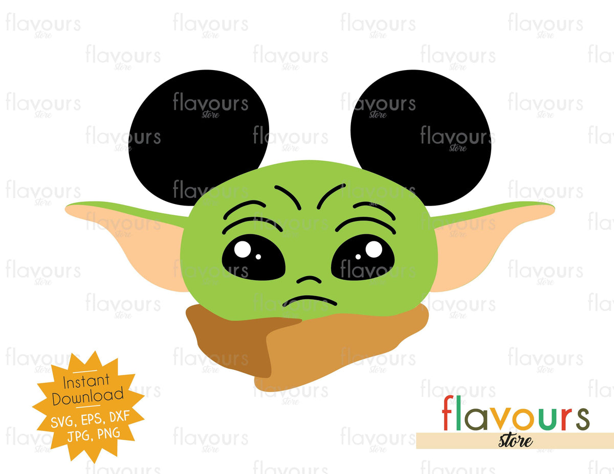 Download Baby Yoda Ears - Star Wars - Cuttable Design Files ...