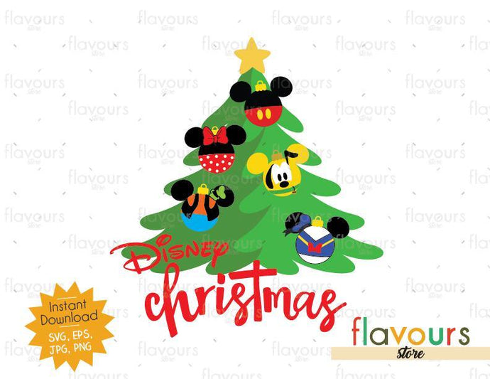 Download Disney Christmas Tree Disney Christmas Svg Cut File Flavoursstore