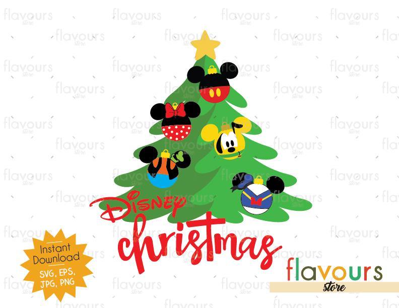 Download Disney Christmas Tree Disney Christmas Svg Cut File Flavoursstore PSD Mockup Templates