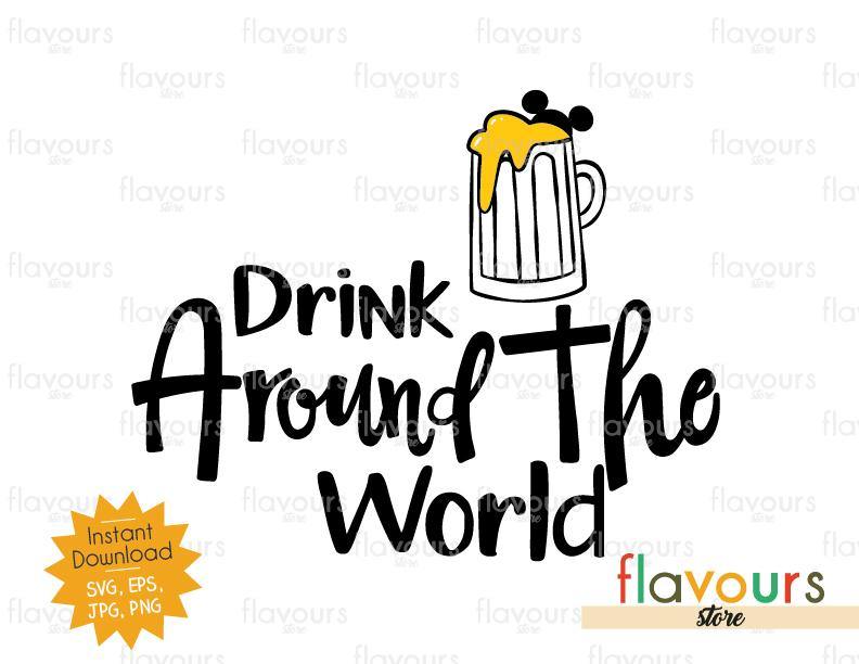 Download Craft Supplies Tools Svg Files For Cricut Drinking Around The World Svg Epcot Svg Epcot Beer Svg Digital Download Svg Cut Files Files For Silhouette Cameo 3d Printing