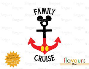 Download Family Cruise Instant Download Svg Cut File Freebie Flavoursstore PSD Mockup Templates