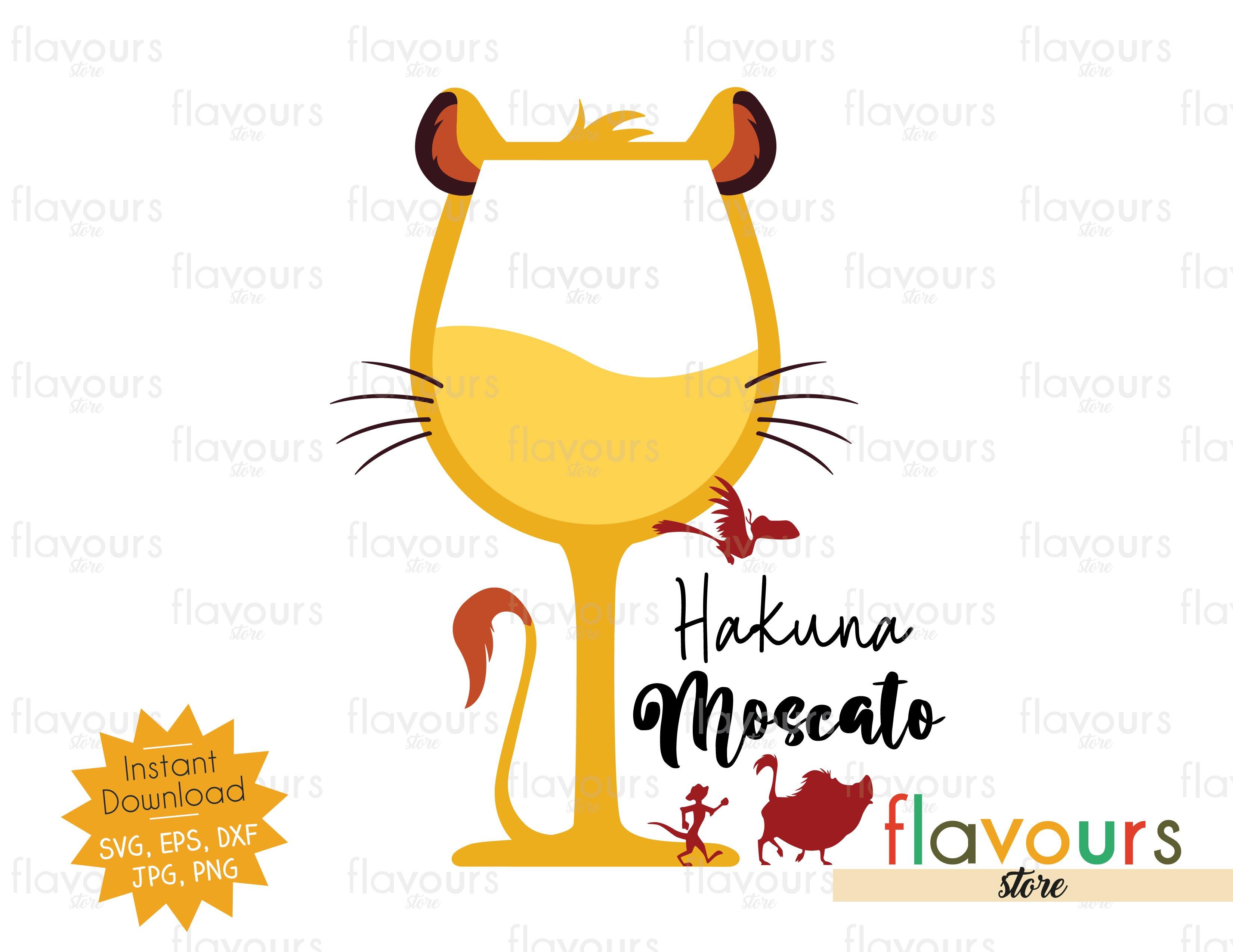 Hakuna Moscato Svg Cut File Flavoursstore