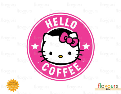 Free Free 160 Hello Kitty Coffee Svg SVG PNG EPS DXF File