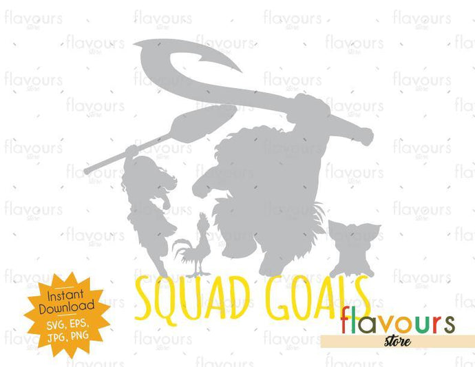 Download Moana Squad Goals Moana Cuttable Design Files Flavoursstore