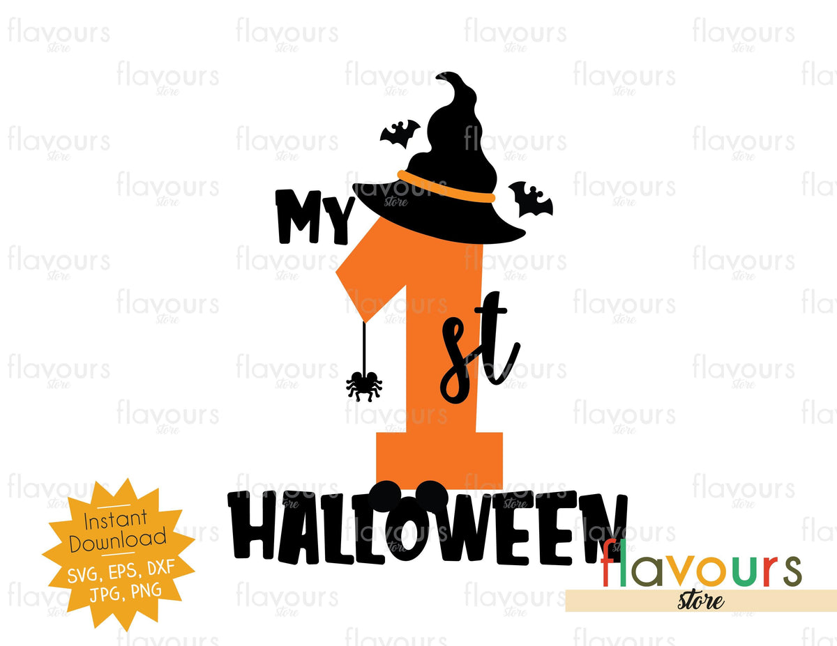 My First Halloween Svg Cut File Flavoursstore
