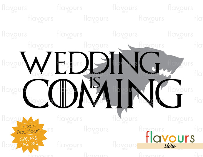 Download Wedding Is Coming Got Fan Svg Cut File Flavoursstore