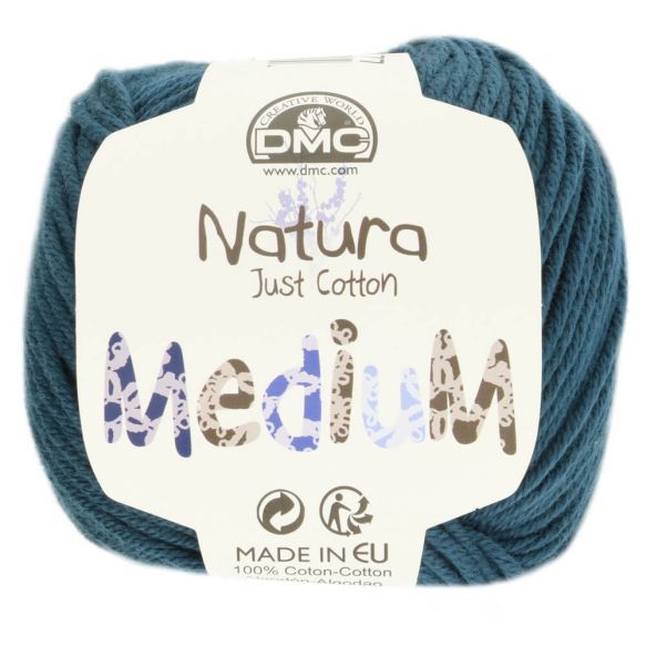 DMC coton Natura Medium - Laine - Atelier Moondust - Bruxelles