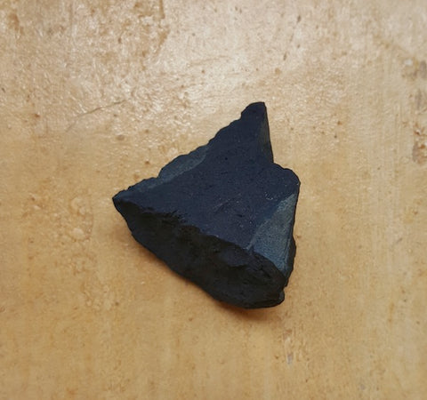 Solid indigo "stone"