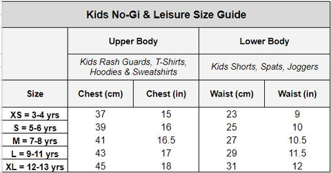 Youth sock sales size chart