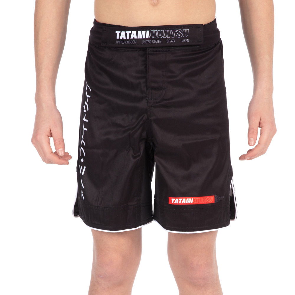 Image of Tatami Fightwear Kids Global Grappling Shorts - Black