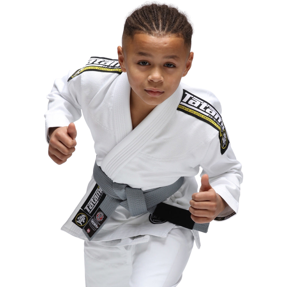 Image of Tatami Fightwear Kids Nova Absolute White BJJ Gi