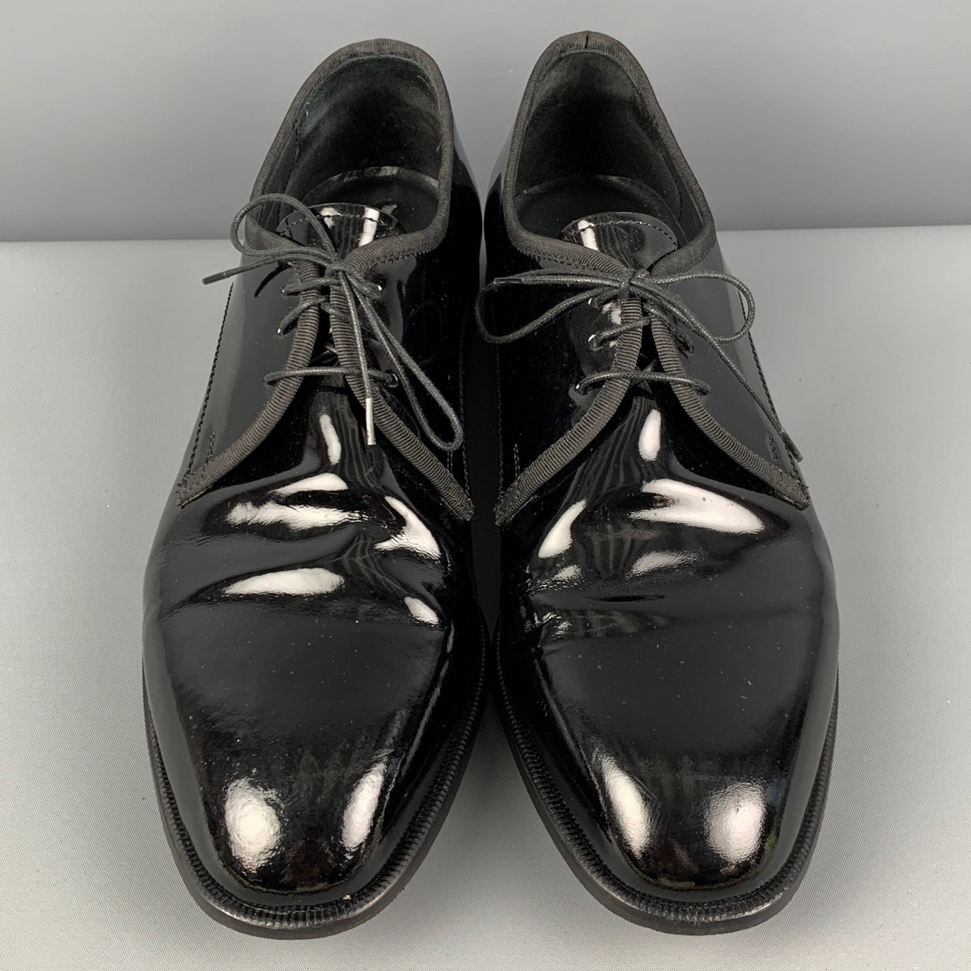 PRONTO UOMO Size  Black Patent Leather Lace Up Shoes – Sui Generis  Designer Consignment