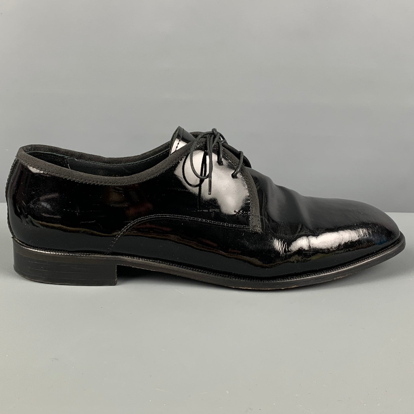 PRONTO UOMO Size  Black Patent Leather Lace Up Shoes – Sui Generis  Designer Consignment