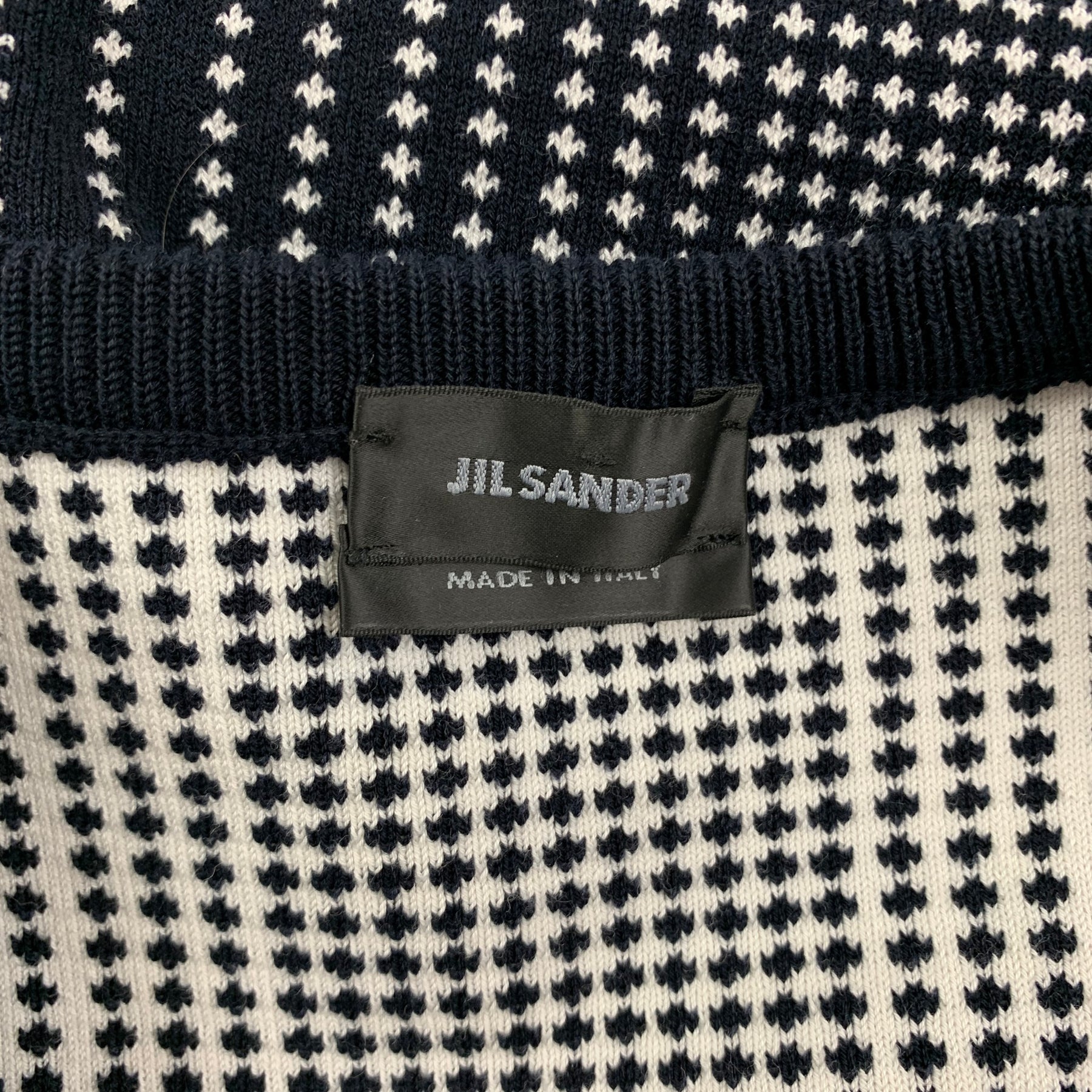 店舗良い】 18AW JIL SANDER Wool Silk Knit SIZE M feriasdellibro