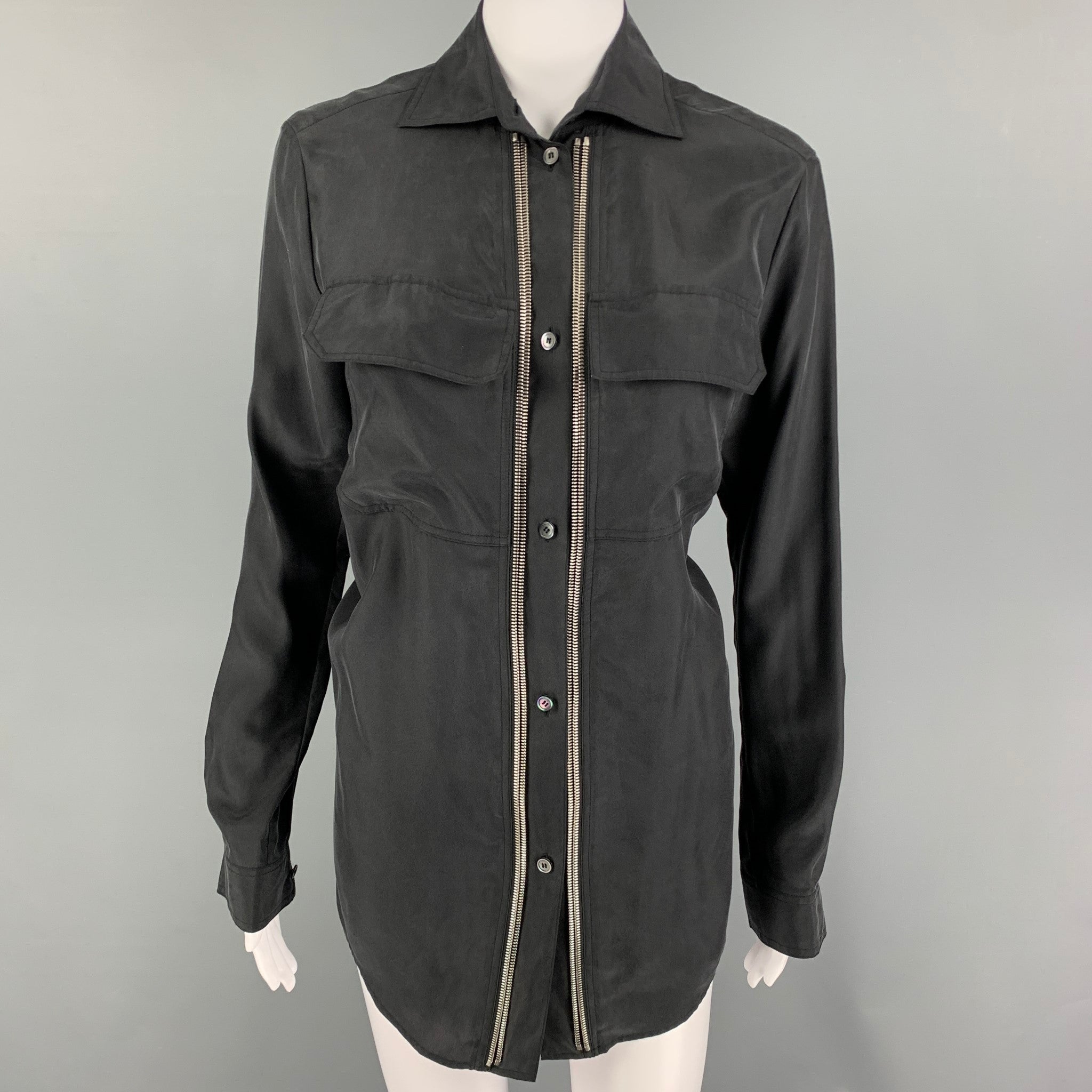 LOUIS VUITTON Size XL Purple Black Green Plaid Cotton Long Sleeve Shirt –  Sui Generis Designer Consignment