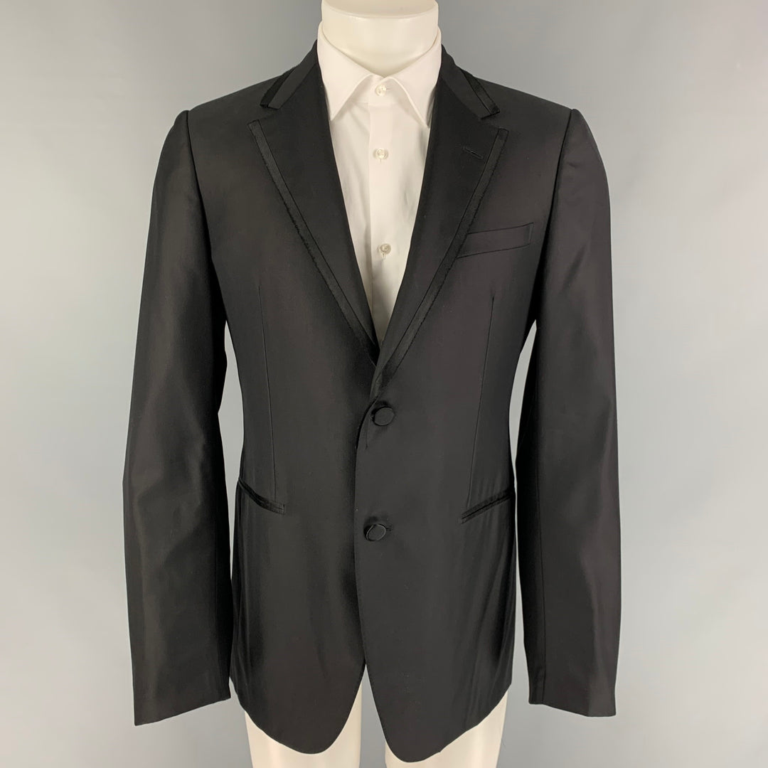 Tuxedo suit Louis Vuitton Black size 46 FR in Wool - 2012397