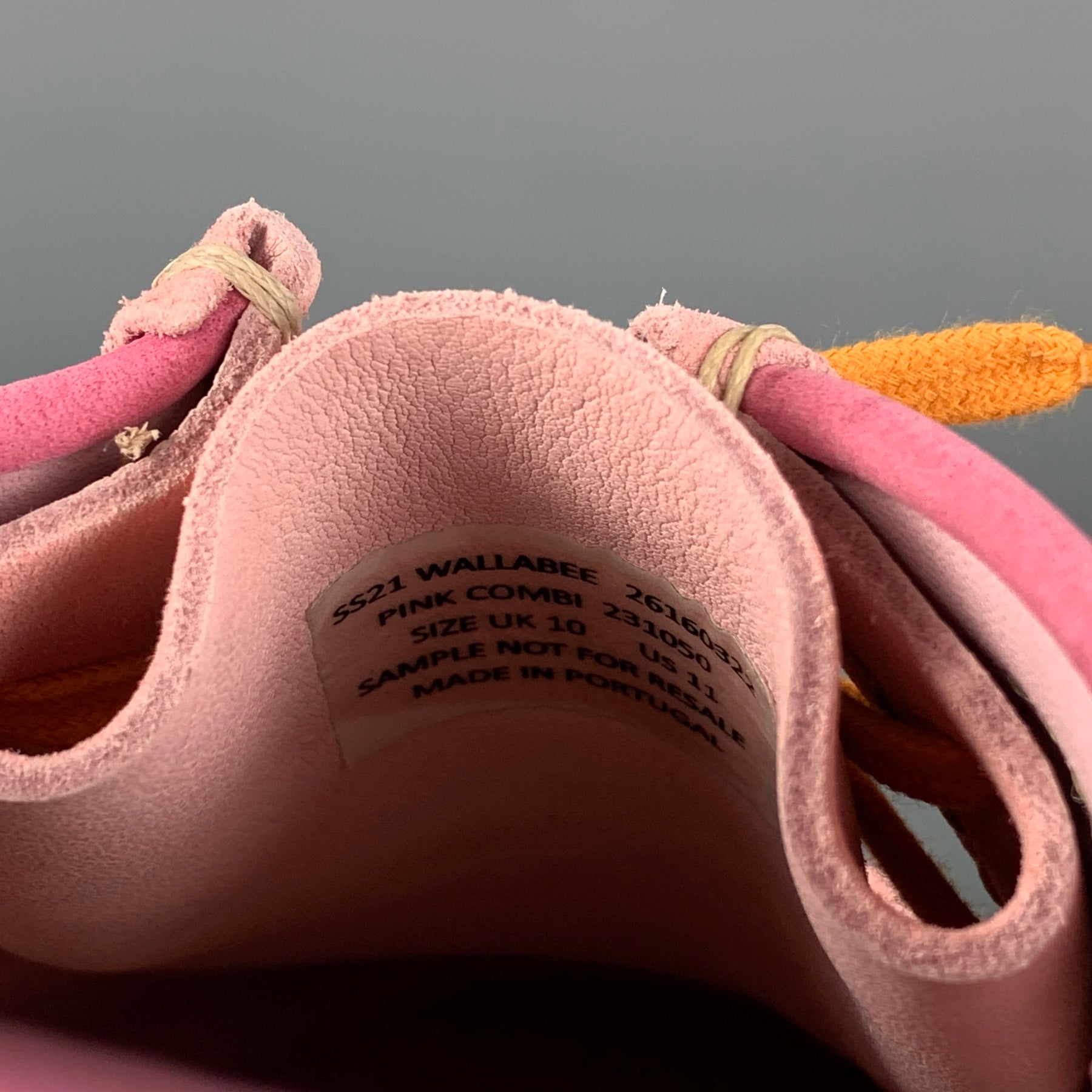 Levi´s x Clarks Originals Wallabee Pink-